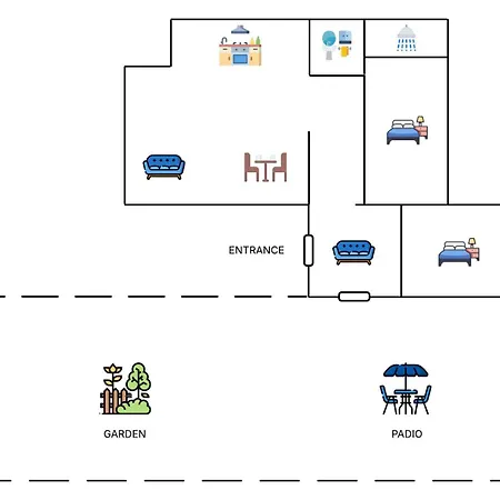 Modern And Elegant In A Quiet Part Of Апартаменты